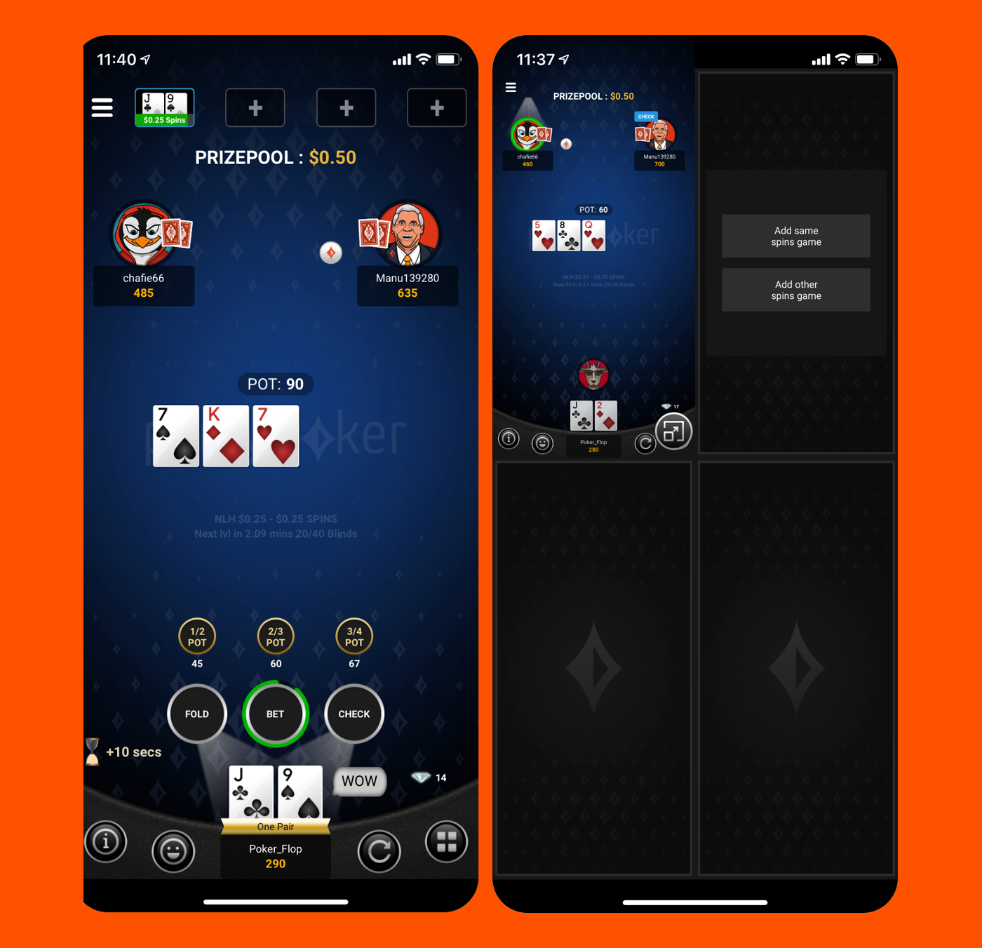 Partypoker's New Mobile App First Look: The Portrait Table