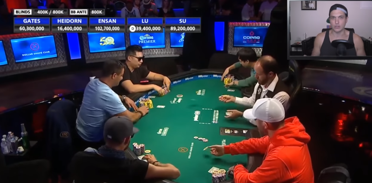 WATCH: Doug Polk Breakdown This Pivotal Hand Near The WSOP Main Event Final Table Bubble