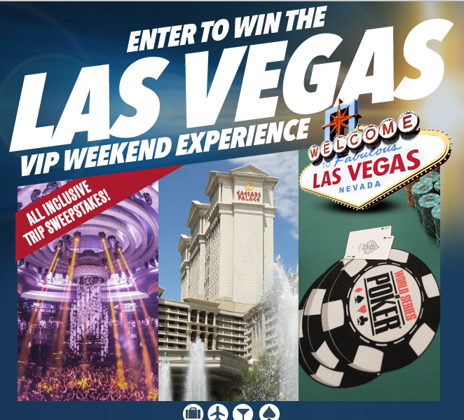 WIN A VIP Experience to Las Vegas during The WSOP Main Event